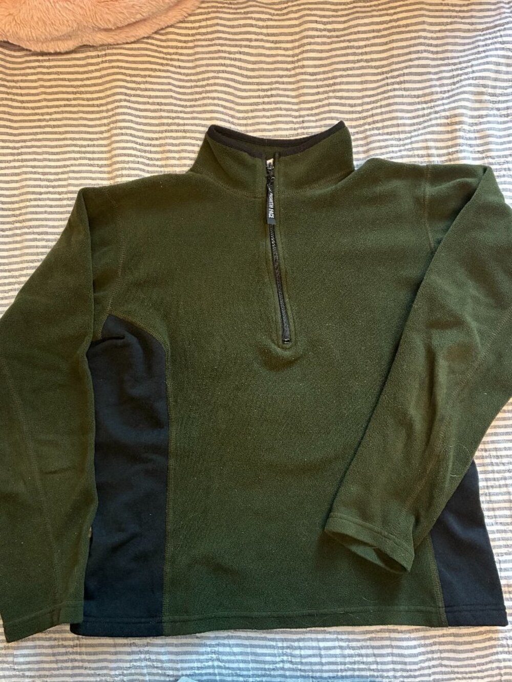 Womens northface 3/4 zip fleece